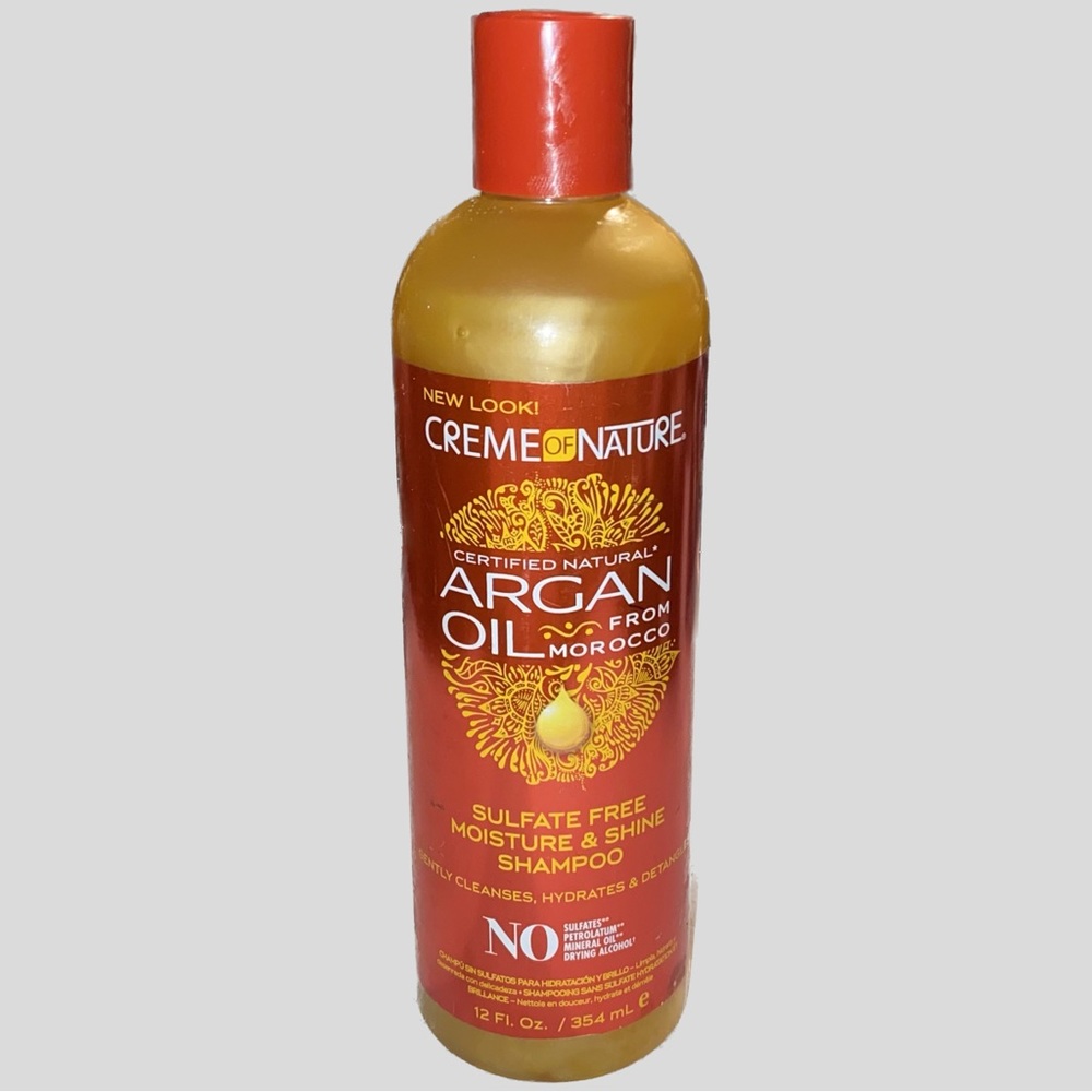 Creme of Nature Argan Oil from Morocco Moisture & Shine Shampoo 12 fl oz